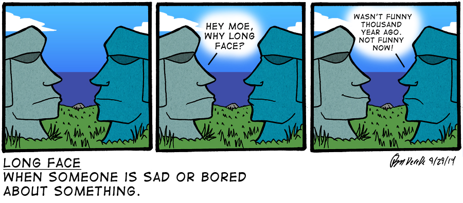 My nose itches... 