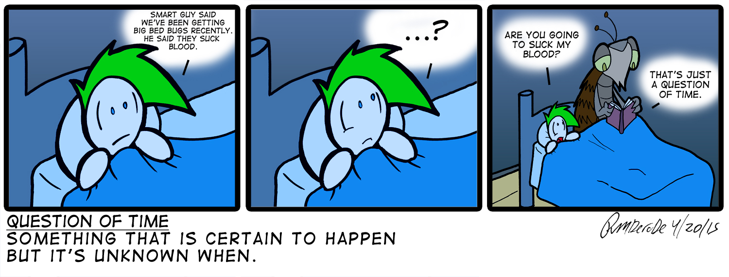 So itchy.